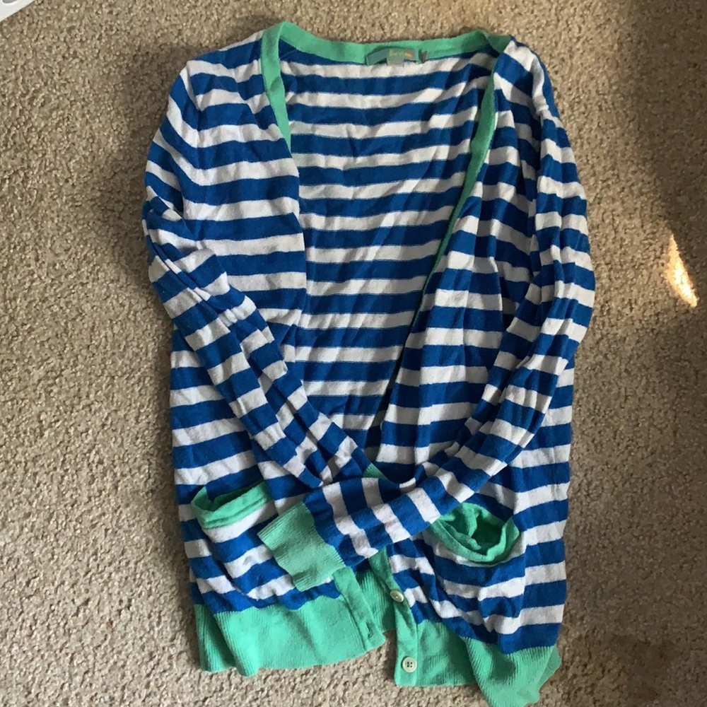 BODEN Sweater Striped Blue and white / Size 12 US